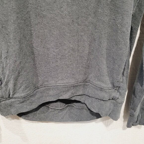 Lululemon On The Double Pullover Sweater Size 6 Dark Grey Activewear - Picture 4 of 9